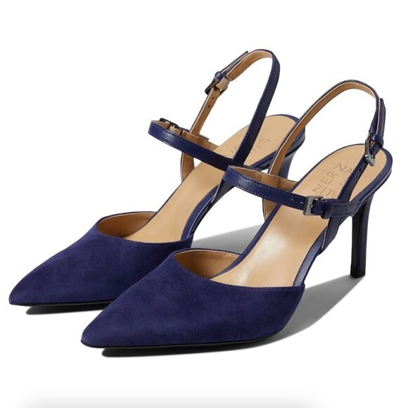 Naturalizer Adalyn Women's Heels Haven Blue Suede - Picture 1 of 12